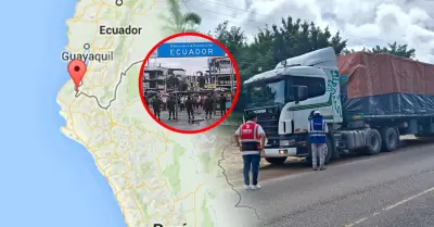 SUTRN retomar control fronterizo en la zona lmite entre Tumbes y Ecuador.