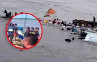 Tragedia en Ucayali: retiran embarcacin "El Oriente" hundida en Iparia; ms de 50 cuerpos siguen atrapados