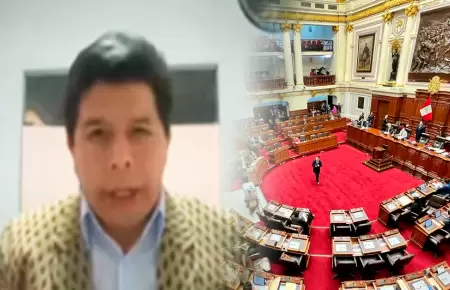 Castillo reaparece para defenderse ante posible inhabilitacin por el Pleno.