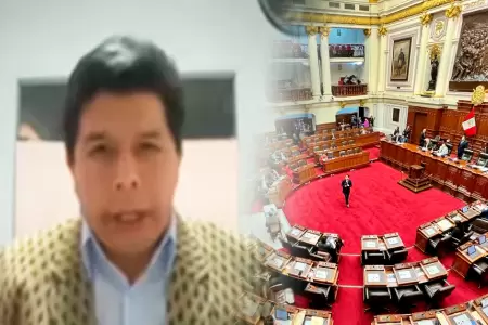 Castillo reaparece para defenderse ante posible inhabilitacin por el Pleno.