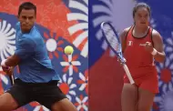 Perú sueña con medallas en tenis en Bolivarianos 2025: Juan Pablo Varillas y Lucciana Pérez a semifinales