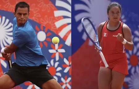 Juan Pablo Varillas y Lucciana Prez a semifinales de Bolivarianos 2025