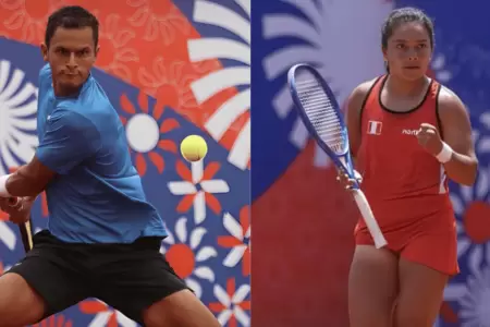 Juan Pablo Varillas y Lucciana Prez a semifinales de Bolivarianos 2025