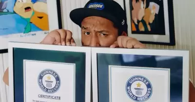 Jorge Luna hace historia con dos Rcords Guinness