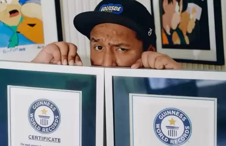 Jorge Luna hace historia con dos Rcords Guinness