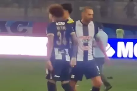Revelan el fro saludo entre Paolo Guerrero y Hernn Barcos.