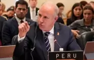 Per� presenta candidatura del excanciller Javier Gonz�lez-Olaechea como director general de la OIT