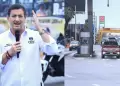 Alcalde de Lima exige a conductores manejar con precaucin tras fin de peajes: "Ya no habrn embotellamientos"