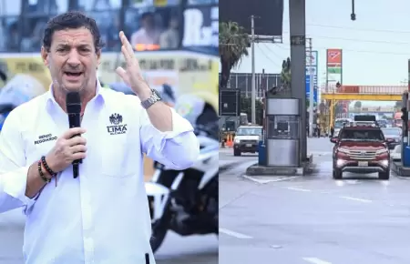 Renzo Reggiardo pide precaucin a los conductores que manejen por Panamericana S