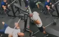 Hombre perdió la vida en un gimnasio: Caída de barra de pesas en tórax le provocó paro cardiorrespiratorio