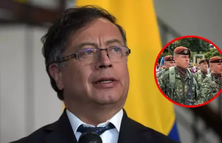 Gustavo Petro envi mensaje a las tropas de Colombia.