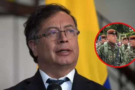 Gustavo Petro envi mensaje a las tropas de Colombia.