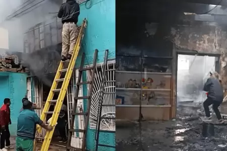 Al menos seis alumnos habran muerto tras incendio en Puno