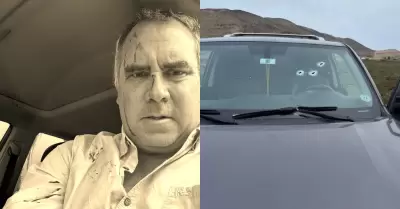 Rafael Belaunde se pronunci tras atentado que sufri en Cerro Azul.