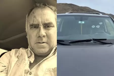 Rafael Belaunde se pronunci tras atentado que sufri en Cerro Azul.