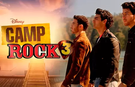 Disney lanza teaser triler de Camp Rock 3 con el regreso de Joe, Nick y Kevin.