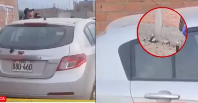 Hallan cuerpo de hombre sin vida en su vehculo