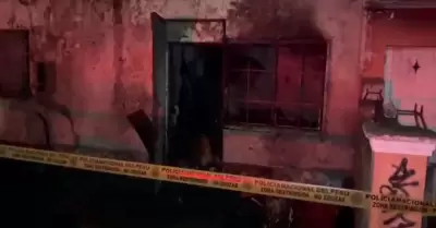 Rmac: Vivienda abandonada se incendia por tercera vez en menos de un mes