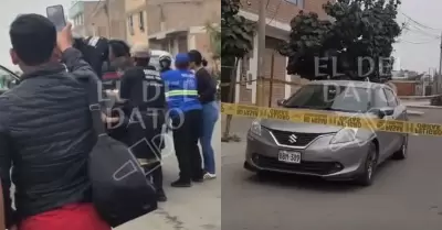 Esposo de la asesora de la congresista Milagros Jauregui fue baleado en Puente P