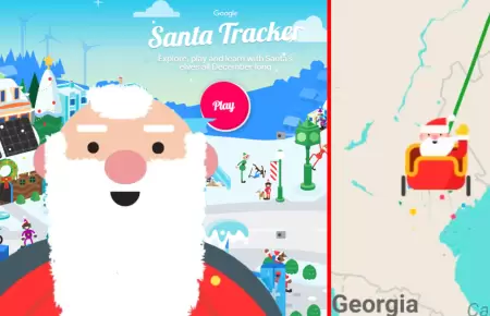 Google habilit Santa Tracker, plataforma de mltiples juegos navideos, incluye