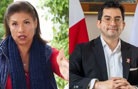 Cecilia Tait arremeti contra el presidente del COP, Renzo Manyari.