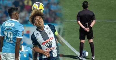 Designada la terna arbitral para el duelo entre Alianza Lima y Sporting Cristal.