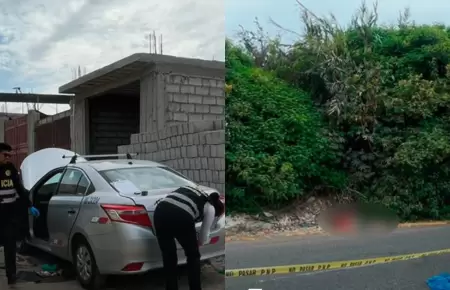 Cuerpo sin vida fue hallado al interior del vehculo