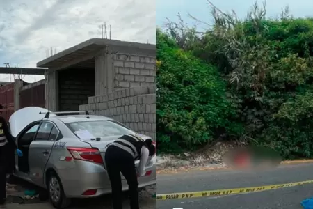 Cuerpo sin vida fue hallado al interior del vehculo