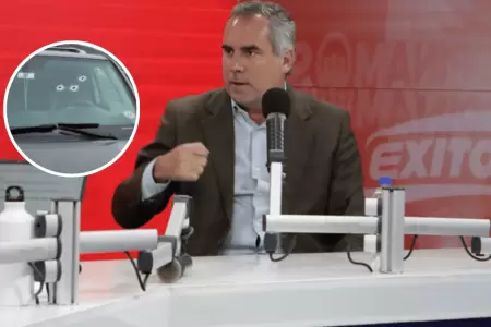 Rafael Belaunde Llosa se pronuncia tras sufrir atentado