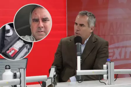 Belaunde Llosa asegur no haberse causado las lesiones