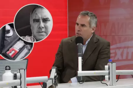 Belaunde Llosa asegur� no haberse causado las lesiones