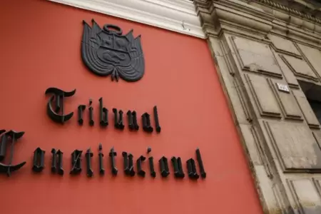 Sede del Tribunal Constitucional en Lima.