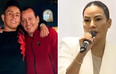 Pamela Lpez echa al pap de Christian Cueva