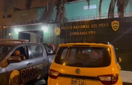 Enfrentamiento entre barristas en Los Olivos