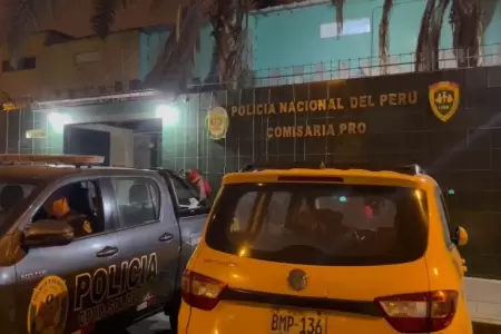 Enfrentamiento entre barristas en Los Olivos