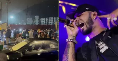 Retraso del concierto de Anuel AA