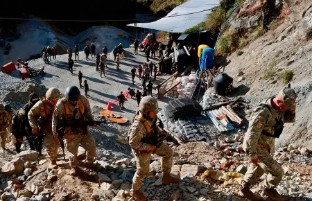 Presencia militar garantizada en Pataz.