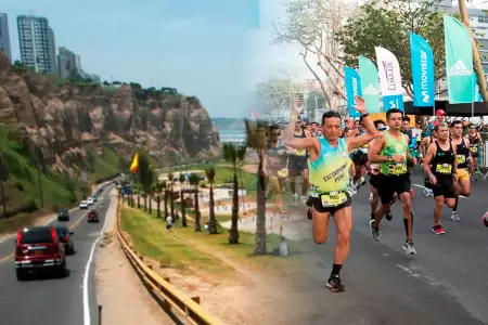 Costa Verde estar cerrada hoy domingo 7 de diciembre por otra maratn.
