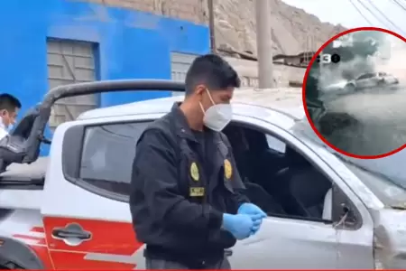 Conductor perdi� el control por huir de criminales en SMP