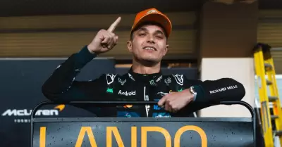 Lando se convirti en campen de la Frmula 1.