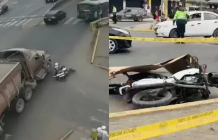 Suboficial de la PNP perdi la vida en la Panamericana Norte.