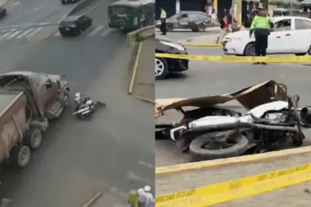 Suboficial de la PNP perdi la vida en la Panamericana Norte.