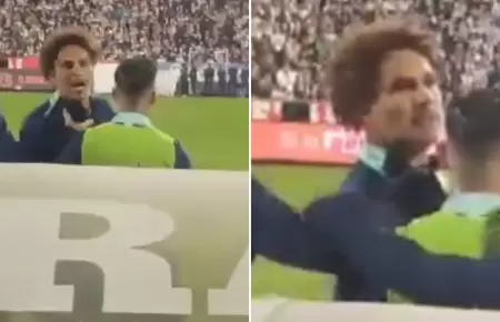 Paolo Guerrero discute con hinchas de Alianza Lima