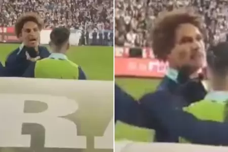 Paolo Guerrero discute con hinchas de Alianza Lima