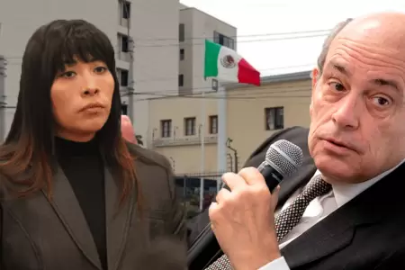 Hugo de Zela confirma proteccin policial en Embajada de Mxico.