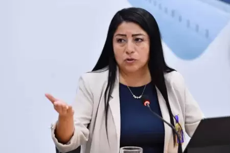Titular del MEF Denisse Miralles anunci plan de accin.