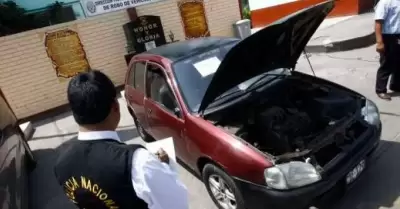 Minjusdh sobre autos robados, placas falsas y vehculos siniestrados.