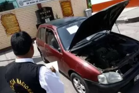 Minjusdh sobre autos robados, placas falsas y vehculos siniestrados.