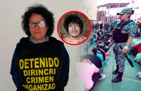 INPE realiz requisa en el penal donde se haya recluida la madre de 'El Monstruo