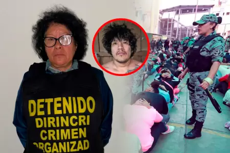 INPE realiz requisa en el penal donde se haya recluida la madre de 'El Monstruo